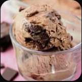 Chocolate brownie ice cream