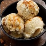 Sea salt caramel ice cream